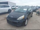 2017 Kia Rio Lx Черный vin: KNADM4A38H6062824
