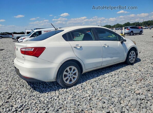 KNADM4A39G6639004 2016 KIA RIO Белый Задняя правая четверть