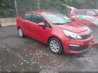 2017 Kia Rio Lx Red vin: KNADM4A39H6058295