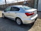 2016 Kia Rio Lx Серебряный vin: KNADM4A3XG6669516