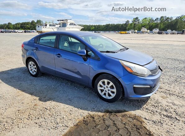 KNADM4A3XG6693556 2016 KIA RIO Blue Przód prawy