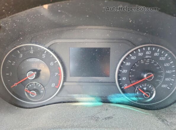 KNAE35LC1L6085090 2020 KIA STINGER Синий Вид щитка приборов