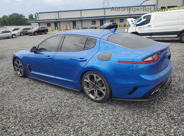 KNAE35LC7L6077608 2020 KIA STINGER Blue 