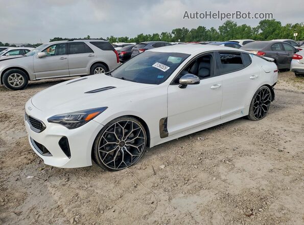 KNAE35LD2N6101230 2022 KIA STINGER Белый Передняя левая четверть