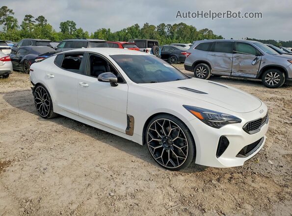 KNAE35LD2N6101230 2022 KIA STINGER Белый Передняя правая четверть
