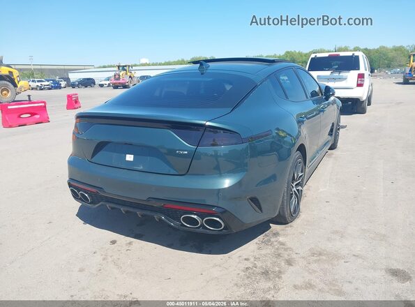 KNAE35LD4P6130103 2023 KIA STINGER Зеленый Задняя правая четверть