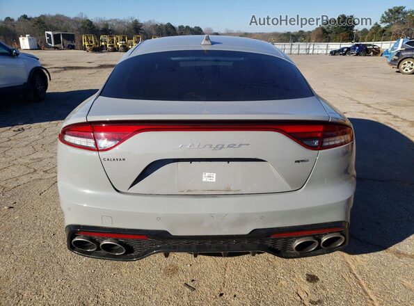 KNAE35LD8P6133540 2023 KIA STINGER Gray Vista trasera