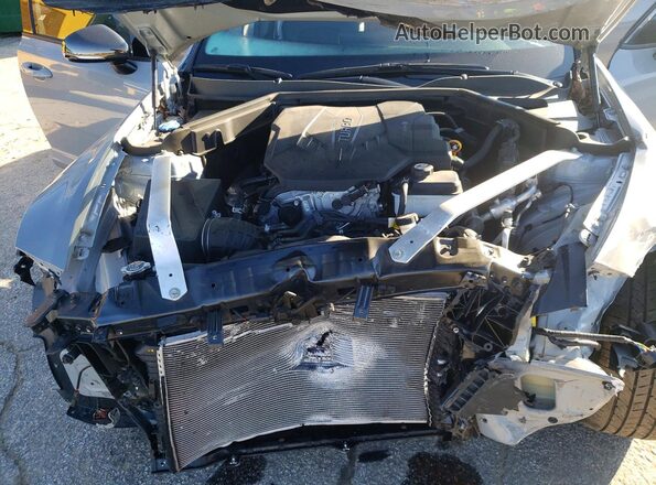 KNAE35LD8P6133540 2023 KIA STINGER Gray Vista interior trasera