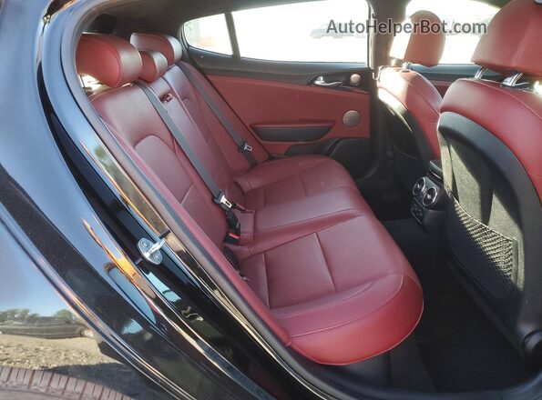 KNAE35LDXP6136925 2023 KIA STINGER Черный Вид задних сидений