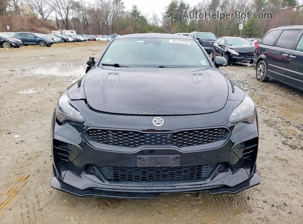 KNAE55LC0N6103219 2022 KIA STINGER Черный Вид спереди