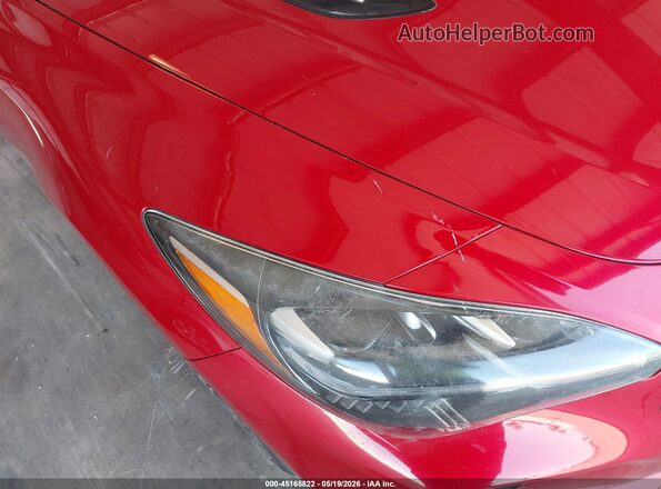 KNAE55LC6J6010909 2018 KIA STINGER Красный Вид спереди
