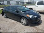 2016 Kia Forte Lx Black vin: KNAFK4A60G5481375
