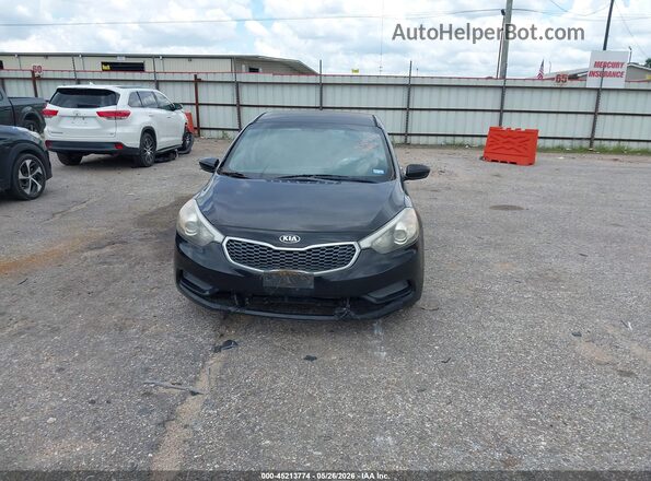 KNAFK4A63G5446751 2016 KIA FORTE Черный Вид спереди
