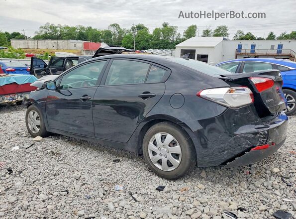 KNAFK4A65G5540064 2016 KIA FORTE Черный Задняя левая четверть