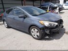 2016 Kia Forte Lx Gray vin: KNAFK4A6XG5569592