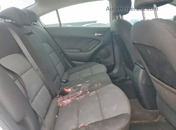 KNAFX4A64G5584252 2016 KIA FORTE White Widok tylnych siedzeń