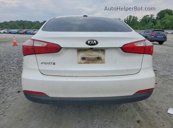 KNAFX4A64G5584252 2016 KIA FORTE White Widok z tyłu
