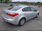 2016 Kia Forte Lx Серебряный vin: KNAFX4A69G5560559