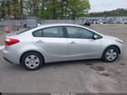 2016 Kia Forte Lx Серебряный vin: KNAFX4A69G5560559