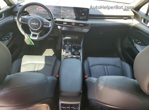 KNAG34J74S5278024 2025 KIA K5 Blue Dashboard view