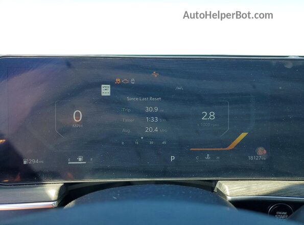 KNAG34J74S5278024 2025 KIA K5 Blue Instrument cluster view