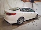 2016 Kia Optima Lx Белый vin: KNAGT4L33G5098535