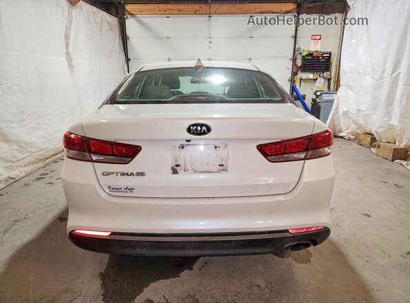 KNAGT4L33G5098535 2016 KIA OPTIMA Белый Вид сзади