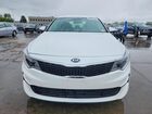 2016 Kia Optima Lx Белый vin: KNAGT4L3XG5081683