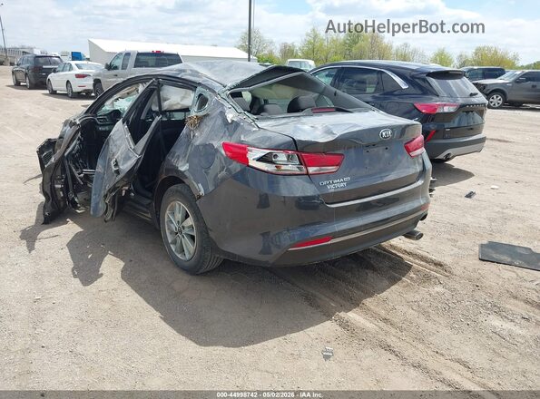 KNAGT4L3XG5119476 2016 KIA OPTIMA Серый Задняя левая четверть