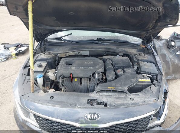 KNAGT4L3XG5119476 2016 KIA OPTIMA Серый Вид сзади