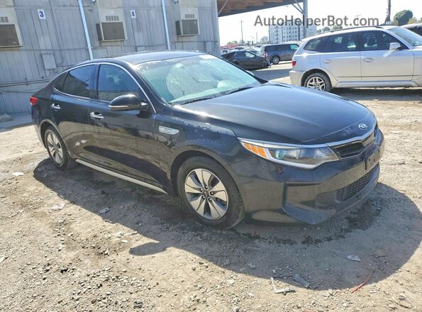 KNAGT4LC4H5006723 2017 KIA OPTIMA Черный Передняя правая четверть