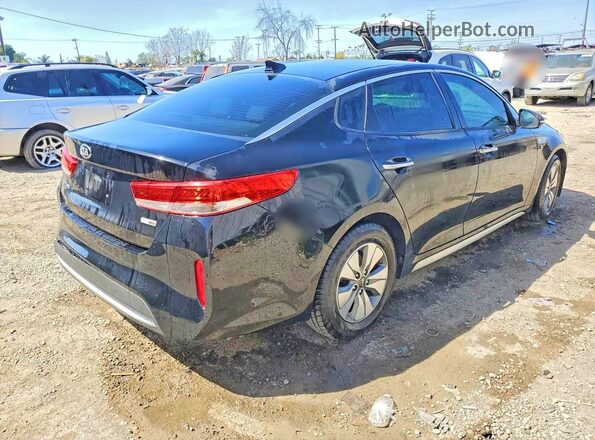 KNAGT4LC4H5006723 2017 KIA OPTIMA Черный Задняя правая четверть