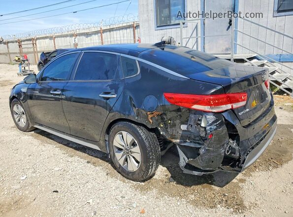 KNAGT4LC4H5006723 2017 KIA OPTIMA Черный Задняя левая четверть