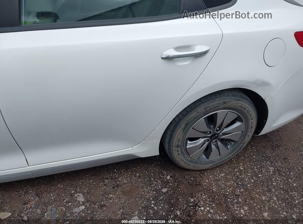 KNAGT4LE5H5012399 2017 KIA OPTIMA HYBRID Белый Вид спереди