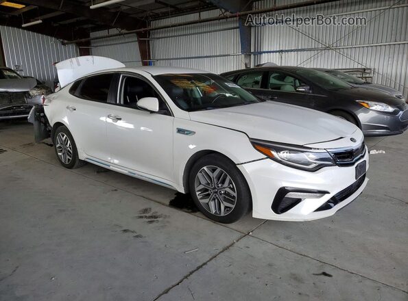 KNAGU4LE5L5041939 2020 KIA OPTIMA White Przód prawy