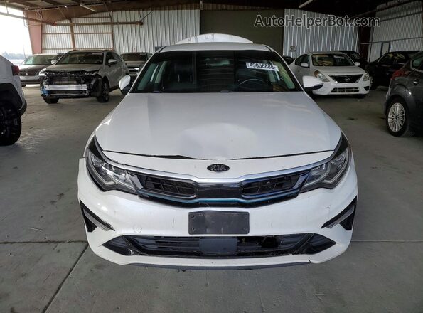 KNAGU4LE5L5041939 2020 KIA OPTIMA White Widok z przodu