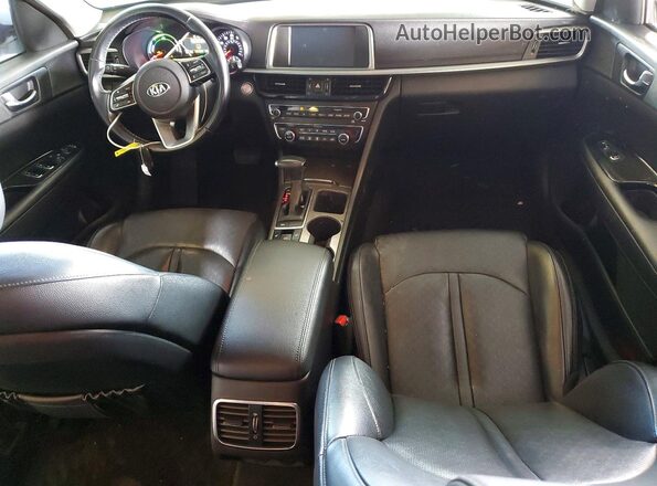 KNAGU4LE5L5041939 2020 KIA OPTIMA White Widok deski rozdzielczej