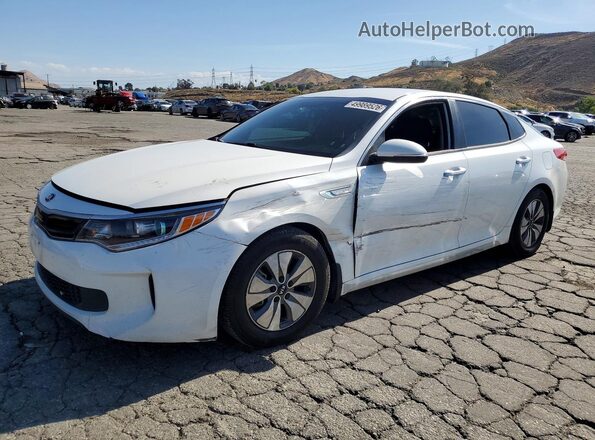 KNAGU4LEXK5032586 2019 KIA OPTIMA Белый Передняя левая четверть