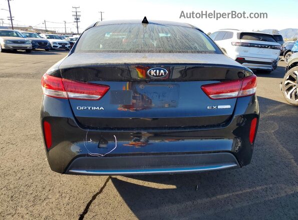 KNAGV4LD1J5026131 2018 KIA OPTIMA Черный Вид сзади