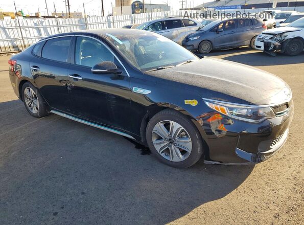 KNAGV4LD1J5026131 2018 KIA OPTIMA Черный Передняя правая четверть