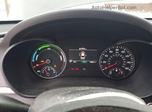 KNAGV4LD6L5037015 2020 KIA OPTIMA Черный Вид щитка приборов