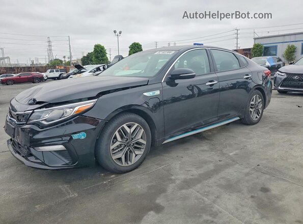 KNAGV4LD6L5037015 2020 KIA OPTIMA Черный Передняя левая четверть