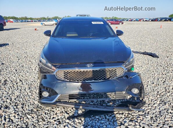 KNALB4J16H5073097 2017 KIA CADENZA Черный Вид спереди