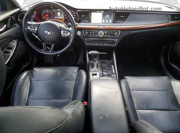 KNALC4J18H5073633 2017 KIA CADENZA Белый Вид панели приборов