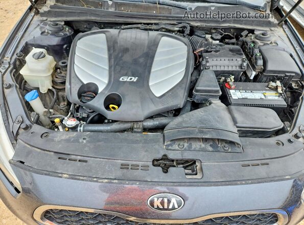 KNALN4D71G5209254 2016 KIA CADENZA Угольный Вид задней части салона