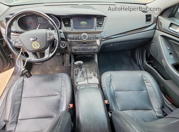 KNALN4D71G5209254 2016 KIA CADENZA Угольный Вид панели приборов