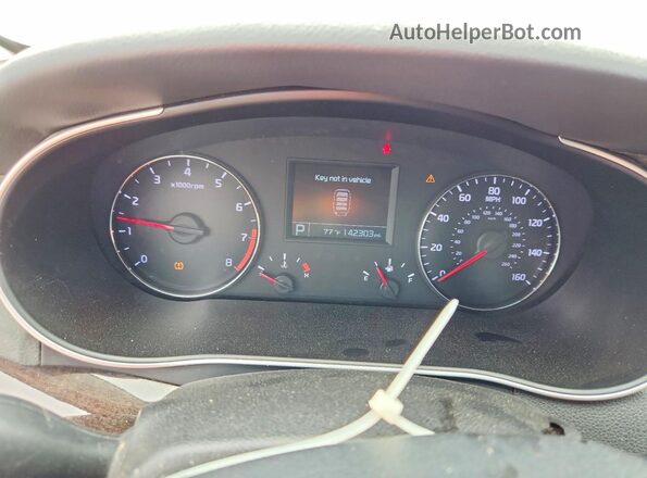 KNALN4D71G5209254 2016 KIA CADENZA Угольный Вид щитка приборов