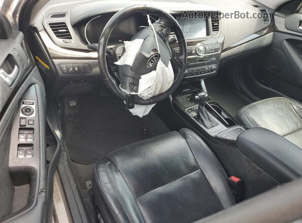 KNALN4D71G5209321 2016 KIA CADENZA Silver Vista del salpicadero