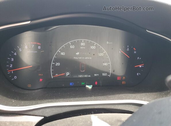 KNALN4D71G5209321 2016 KIA CADENZA Silver Vista del cuadro de instrumentos