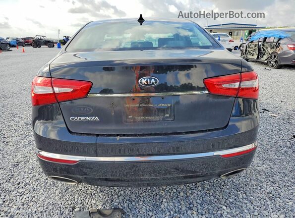 KNALN4D75G5215185 2016 KIA CADENZA Черный Вид сзади